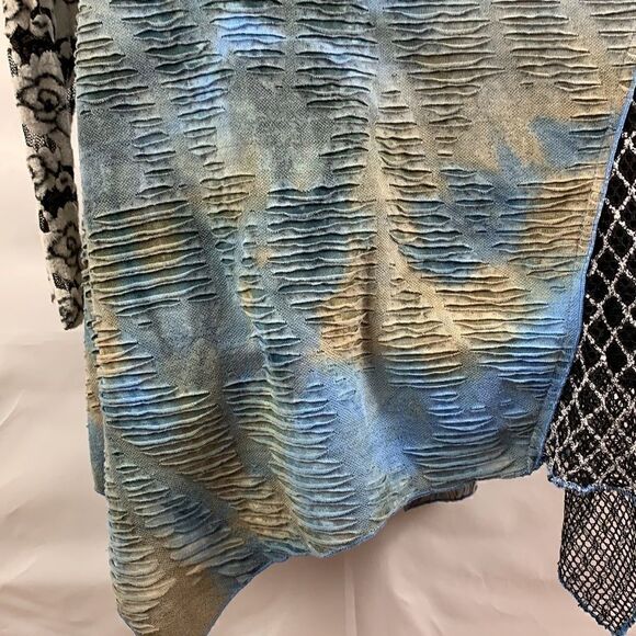 Feratelli Mixed print & texture tunic dress - Picture 9 of 11